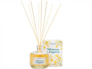 Nasoterapia – aroma difuzér s tyčinkami Mimosa e Zagara (Mimóza a pomerančový květ) Objem: 500 ml