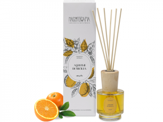Nasoterapia – difuzér s tyčinkami Agrumi di Sicilia (Citrusy ze Sicílie), 100 ml