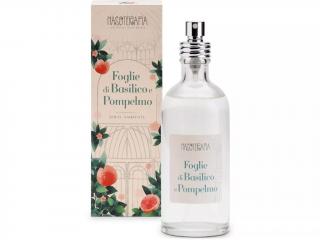 Nasoterapia – interiérový sprej Foglie di Basilico e Pompelmo (Lístky bazalky a grapefruit), 100 ml