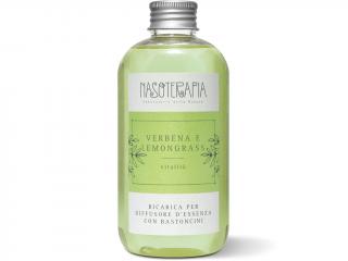 Nasoterapia – náplň do difuzéru Verbena e Lemongrass (Verbena a citronová tráva), 250 ml
