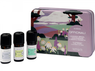 Nasoterapia – sada esenciálních olejů Giardini Officinali (Bylinková zahrada), 3 x 5 ml
