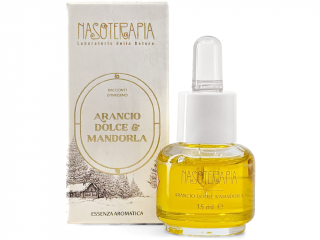 Nasoterapia – vonný olej Arancio Dolce e Mandorla (Sladký pomeranč a mandle), 15 ml
