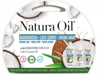 Natura Oil® – dárková sada tělové kosmetiky s BIO kokosovým olejem