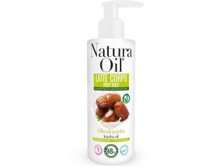 Natura Oil® – tělové mléko s BIO jojobovým olejem Objem: 200 ml
