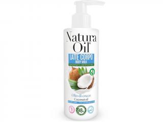 Natura Oil® – tělové mléko s BIO kokosovým olejem Objem: 200 ml