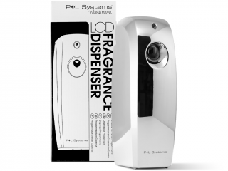P+L Systems – programovatelný difuzér na baterie Barva: stříbrná