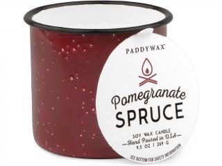 Paddywax – Alpine vonná svíčka Pomegranate Spruce (Granátové jablko a smrk), 269 g