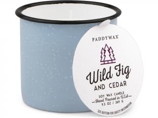 Paddywax – Alpine vonná svíčka Wild Fig & Cedar (Divoký fík a cedrové dřevo), 269 g