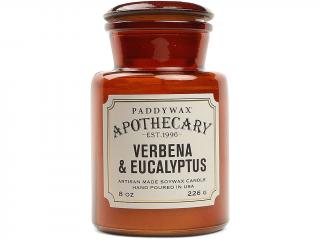 Paddywax – Apothecary vonná svíčka Verbena & Eucalyptus (Verbena a eukalypus), 226 g