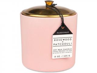 Paddywax – Hygge vonná svíčka Rosewood & Patchouli (Palisandr a pačuli), 425 g