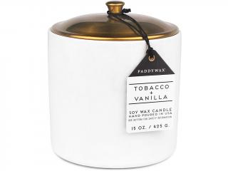 Paddywax – Hygge vonná svíčka Tobacco & Vanilla (Tabák a vanilka), 425 g