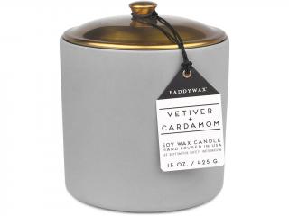 Paddywax – Hygge vonná svíčka Vetiver & Cardamom (Vetiver a kardamom), 425 g
