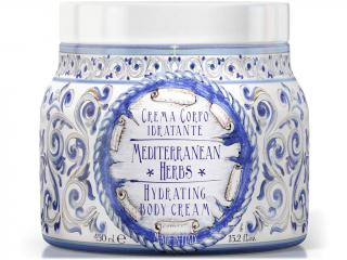 Rudy Profumi – hydratační tělový krém Mediterranean Herbs (Středomořské bylinky), 450 ml