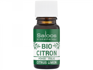 Saloos – BIO esenciální olej Citron (Citrus limon), 5 ml