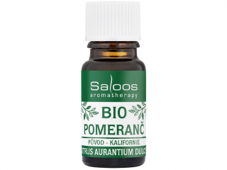 Saloos – BIO esenciální olej Pomeranč (Citrus aurantium dulcis), 5 ml