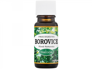 Saloos – esenciální olej Borovice (Pinus sylvestris) Objem: 10 ml