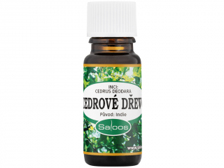 Saloos – esenciální olej Cedrové dřevo (Cedrus deodara) Objem: 10 ml