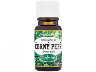 Saloos – esenciální olej Černý pepř (Piper nigrum), 5 ml