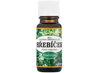 Saloos – esenciální olej Hřebíček (Eugenia caryophyllus) Objem: 10 ml