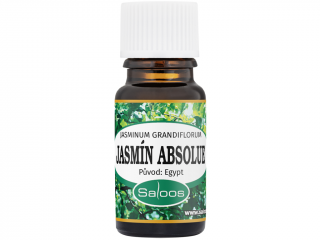 Saloos – esenciální olej Jasmín absolue (Jasminum grandiflorum) Objem: 5 ml