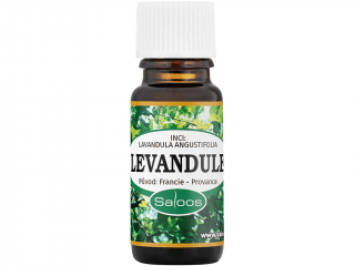 Saloos – esenciální olej Levandule (Lavandula angustifolia) Objem: 10 ml