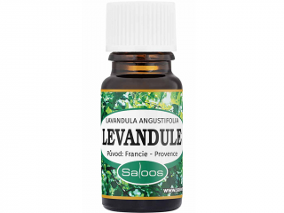 Saloos – esenciální olej Levandule (Lavandula angustifolia) Objem: 5 ml