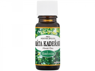 Saloos – esenciální olej Máta kadeřavá (Mentha spicata) Objem: 10 ml