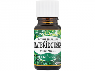 Saloos – esenciální olej Mateřídouška (Thymus serpyllum) Objem: 5 ml