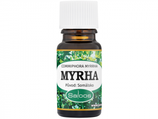Saloos – esenciální olej Myrha (Commiphora myrrha) Objem: 5 ml