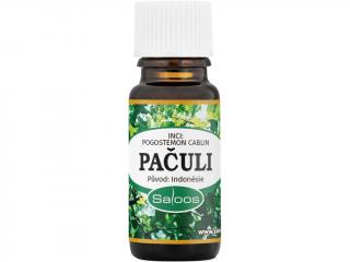Saloos – esenciální olej Pačuli (Pogostemon cablin) Objem: 10 ml