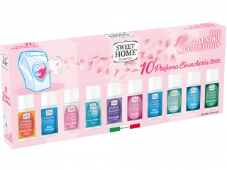 Sweet Home – zkušební sada parfémy do pračky, 10x20ml
