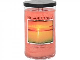 Village Candle – Tumbler vonná svíčka Sunrise (Východ slunce), 538 g