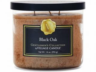 Village Candle – vonná svíčka Black Oak (Černý dub), 396 g