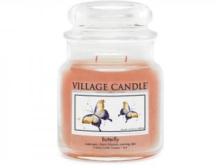 Village Candle – vonná svíčka Butterfly (Motýl), 389 g