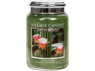 Village Candle – vonná svíčka Cactus Flower (Kaktusový květ), 602 g