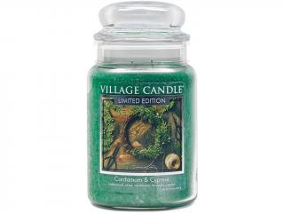 Village Candle – vonná svíčka Cardamom & Cypress (Kardamom a Cypřiš), 602 g