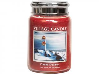 Village Candle – vonná svíčka Coastal Christmas (Vánoce v přístavu), 602 g