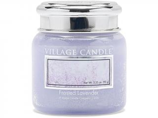 Village Candle – vonná svíčka Frosted Lavender (Ledová levandule), 92 g