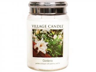 Village Candle – vonná svíčka Gardenia (Gardénie), 602 g