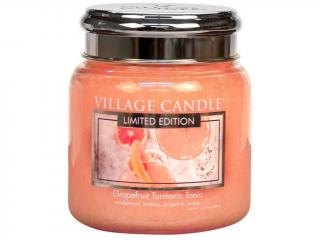 Village Candle – vonná svíčka Grapefruit Turmeric Tonic (Osvěžující tonic), 389 g