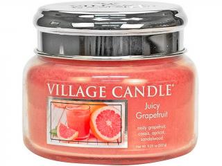 Village Candle – vonná svíčka Juicy Grapefruit (Šťavnatý grapefruit), 262 g