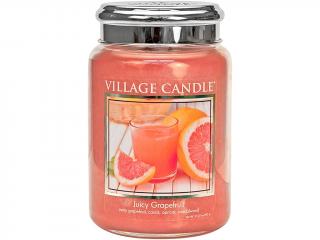 Village Candle – vonná svíčka Juicy Grapefruit (Šťavnatý grapefruit), 602 g