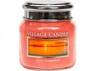 Village Candle – vonná svíčka Juicy Grapefruit (Šťavnatý grapefruit), 92 g