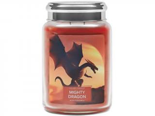 Village Candle – vonná svíčka Mighty Dragon (Mocný drak), 602 g