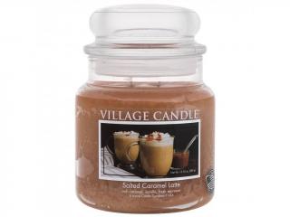 Village Candle – vonná svíčka Salted Caramel Latte (Latte se slaným karamelem), 389 g