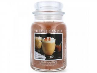 Village Candle – vonná svíčka Salted Caramel Latte (Latte se slaným karamelem), 602 g