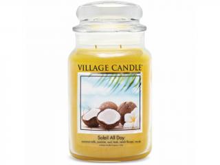 Village Candle – vonná svíčka Soleil All Day (Den na pláži), 602 g