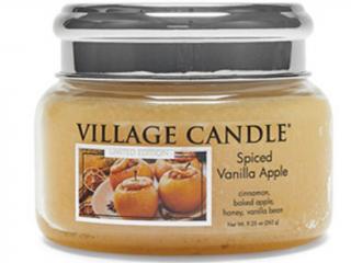 Village Candle – vonná svíčka Spiced Vanilla Apple (Pečené vanilkové jablko), 262 g