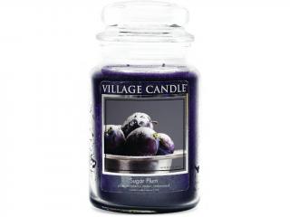 Village Candle – vonná svíčka Sugar Plum (Sladká švestka), 602 g