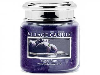 Village Candle – vonná svíčka Sugar Plum (Sladká švestka), 92 g